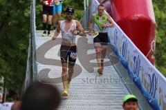 Triathlon Ingolstadt 2016 - Baggersee Ingolstadt - Laufstrecke Olympische Distanz Sebastian Mahr 702