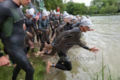 Triathlon Ingolstadt 2016 - Baggersee Ingolstadt - Start Olympische Distanz, Ralf Schmiedeke