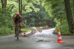 Triathlon Ingolstadt 2016 - Baggersee Ingolstadt - Olympische Distanz, Radfahren, Szene, Speed, Ralf Schmiedeke Ingolstat