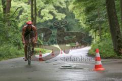 Triathlon Ingolstadt 2016 - Baggersee Ingolstadt - Olympische Distanz, Radfahren, Szene, Speed, Ralf Schmiedeke Ingolstat