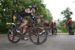 Triathlon Ingolstadt 2016 - Baggersee Ingolstadt - Olympische Distanz, Radfahren, Szene, Speed