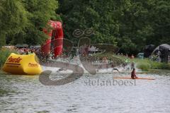 Triathlon Ingolstadt 2016 - Baggersee Ingolstadt - Start Olympische Distanz