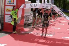 Triathlon Ingolstadt 2016 - Baggersee Ingolstadt  - Van Vlerken Yvonne - Foto: Jürgen Meyer