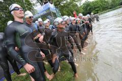 Triathlon Ingolstadt 2016 - Baggersee Ingolstadt - Start Olympische Distanz, Ralf Schmiedeke