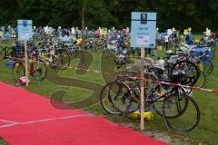 Triathlon Ingolstadt 2016 - Baggersee Ingolstadt  - Wechselzone - Foto: Jürgen Meyer