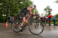 Triathlon Ingolstadt 2016 - Baggersee Ingolstadt - Olympische Distanz, Radfahren, Szene, Speed