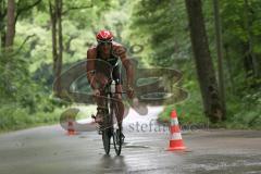 Triathlon Ingolstadt 2016 - Baggersee Ingolstadt - Olympische Distanz, Radfahren, Szene, Speed, Ralf Schmiedeke Ingolstat