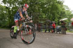 Triathlon Ingolstadt 2016 - Baggersee Ingolstadt - Olympische Distanz, Radfahren, Szene, Speed