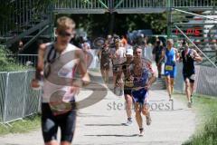 Triathlon Ingolstadt -2017  Baggersee - Mitteldistanz - Olympische Distanz - Laufen