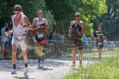 Triathlon Ingolstadt 2018 - Läufer auf der Strecke - Foto: Jürgen Meyer
