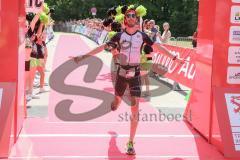 Triathlon Ingolstadt 2018 - 2. Sieger Patrick Reger von TV Mengen - Foto: Jürgen Meyer