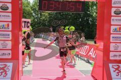Triathlon Ingolstadt 2018 - 2. Sieger Patrick Reger von TV Mengen - Foto: Jürgen Meyer