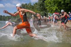 Triathlon Ingolstadt 2018 - Start der Olypischen Distanz - Foto: Jürgen Meyer