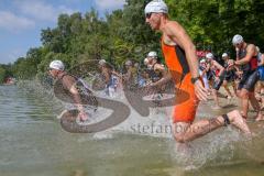 Triathlon Ingolstadt 2018 - Start der Olypischen Distanz - Foto: Jürgen Meyer