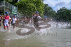 Triathlon Ingolstadt 2018 - Start der Olypischen Distanz - Foto: Jürgen Meyer