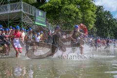 Triathlon Ingolstadt 2018 - Start der Olypischen Distanz - Foto: Jürgen Meyer