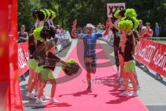 Triathlon Ingolstadt 2018 - Markus Stöhr ESV Ingolstadt im Zieleinlauf - Foto: Jürgen Meyer