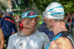 Triathlon Ingolstadt 2018 - Gerhard Budy links - Foto: Jürgen Meyer