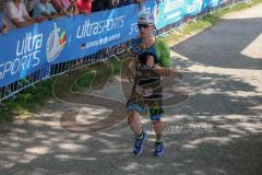 Triathlon Ingolstadt 2018 - Sieger Frederic Funk Triathlon Grassau e.V. auf der Strecke - Foto: Jürgen Meyer