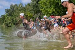 Triathlon Ingolstadt 2018 - Start der Olypischen Distanz - Foto: Jürgen Meyer