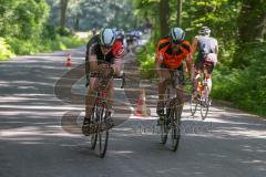 Triathlon Ingolstadt 2018 - Radfahrer auf der Strecke - Foto: Jürgen Meyer