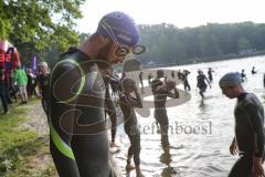 Triathlon Ingolstadt 2019 - Mitteldistanz Start Niclas Bock