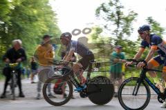 Triathlon Ingolstadt 2019 - Radfahrer auf der Strecke - Foto: Jürgen Meyer