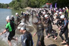 Triathlon Ingolstadt 2019 - Start der Olympischen Distanz - Foto: Jürgen Meyer