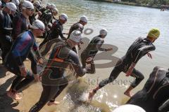 Triathlon Ingolstadt 2019 - Olympische Distanz, Sebastian Mahr Ingolstadt, 1. Sieger am Start