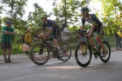 Triathlon Ingolstadt 2019 - Radfahrer auf der Strecke - Foto: Jürgen Meyer