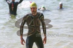 Triathlon Ingolstadt 2019 - Sebastian Mahr SC Delphin Ingolstadt auf dem weg zum Wasser - Foto: Jürgen Meyer