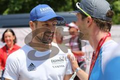 Triathlon Ingolstadt 2019 - Prominenter Besuch, Patrick Lange Iron-Man Sieger