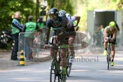 Triathlon Ingolstadt 2019 - Radfahrer auf der Strecke - Foto: Jürgen Meyer