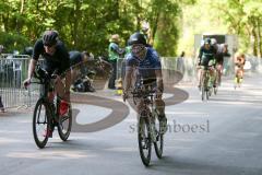 Triathlon Ingolstadt 2019 - Radfahrer auf der Strecke - Foto: Jürgen Meyer