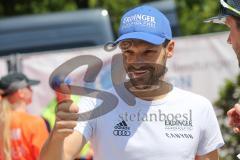 Triathlon Ingolstadt 2019 - Prominenter Besuch, Patrick Lange Iron-Man Sieger
