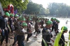 Triathlon Ingolstadt 2019 - Start der Mitteldistanz - Foto: Jürgen Meyer