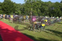 Triathlon Ingolstadt 2019 - Wechselzone - Foto: Jürgen Meyer