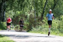 Triathlon Ingolstadt 2019 - 1. Sieger Tobias Heining Post SV Nürnberg mit der Zeit von 3:55:23 - Foto: Jürgen Meyer