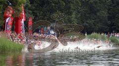 Triathlon Ingolstadt 2010 - Start Schwimmen