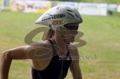 Triathlon Ingolstadt 2010 - Siegerin Heike Funk