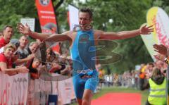 Triathlon Ingolstadt 2010 - Dritter Harald Funk