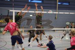 Volleyball - Saison 2026/27 - Donauholz Volleys Ingolstadt - SC Freising - Feuerherdt Andre schwarz Donauholz Volleys #6 - Holcik Michal schwarz Donauholz Volleys #12 -  Foto: Meyer Jürgen