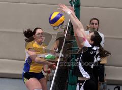 Volleyball Damen - ESV Ingolstadt - SV SW München - links Andrea Hüttinger