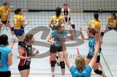 Volleyball Damen - ESV Ingolstadt - MTV Ingolstadt - wichtiger Punkt für MTV blau Jubel
