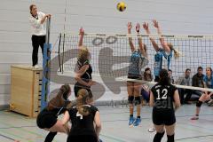 MTV Damen Volleyball - SV Germering - Fr. Dietrich (18) - Luisa Schmidbauer (6) - Foto: Jürgen Meyer