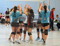 Volleyball Damen - MTV Ingolstadt - FC Penzing - Satzgewinn MTV Jubel