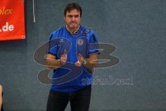 Volleyball - MTV Ingolstadt - VfL Großkötz - Trainer Klaus Wischermann