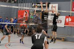 Volleyball MTV Ingolstadt gegen VFR Garching - Jakob Pfältzer (11 MTV) - Foto: Jürgen Meyer