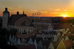 Bürgerfest Ingolstadt 2015 - Skywalk auf dem Pfeifturm - Sonnenuntergang über Ingolstadt - Foto: Jürgen Meyer