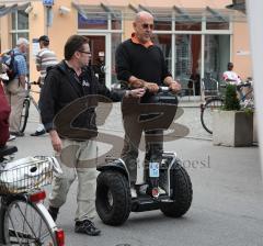 Bürgerfest Ingolstadt 2009 - konnte man testen die SEGWAY´s